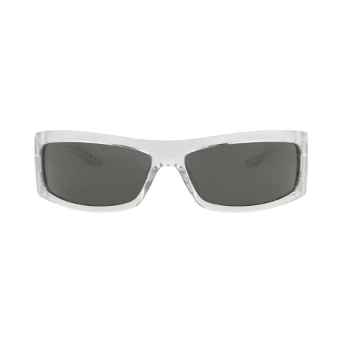 Gucci Shield-Frame Injection Sunglasses Crystal Crystal Grey (GG1492S-30014769-004)