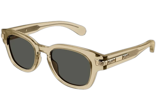 Gucci Square Sunglasses Brown Grey (GG1518S-004-FR)