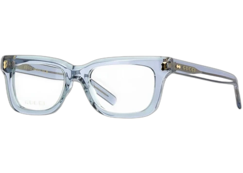 Gucci Square Eyeglasses Transparent Grey (GG1522O 008)