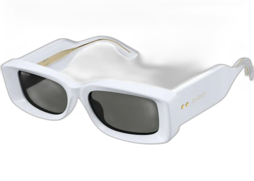 Gucci Rectangle Sunglasses Light Blue Grey (GG1528S-004-FR)
