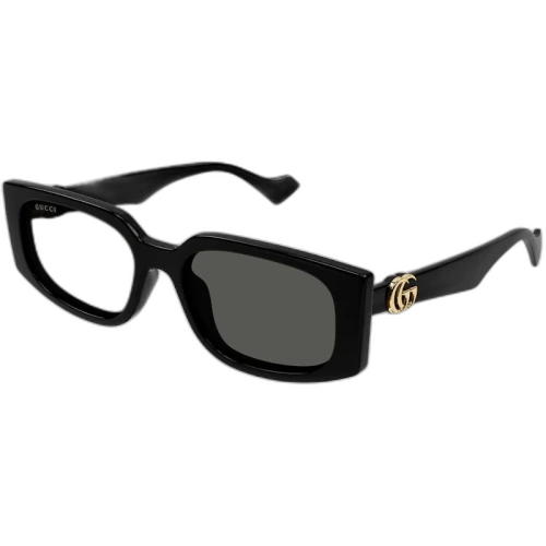 Gucci GG Logo Rectangle Sunglasses Black (GG1534S-001)