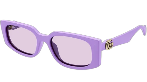 Gucci Rectangle GG Sunglasses Violet/Purple (GG1534S-004)
