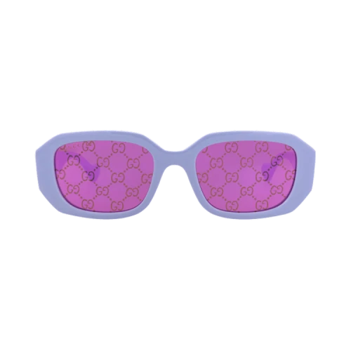 Gucci Square-Frame Injection Sunglasses Violet Violet Pink (GG1535S-30014812-004)