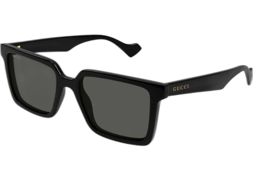 Gucci Square Sunglasses Black Grey (GG1540S-001-55)