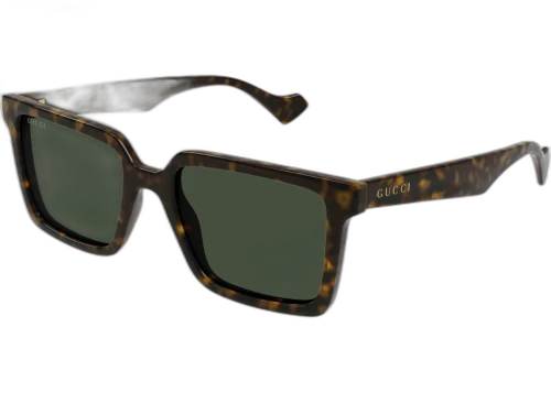 Gucci Square Sunglasses Havana/Green (GG1540S-002)