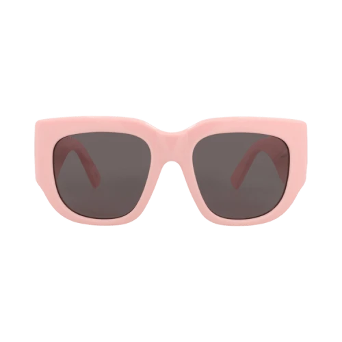 Gucci Square-Frame Injection Sunglasses 'Pink Pink Grey'