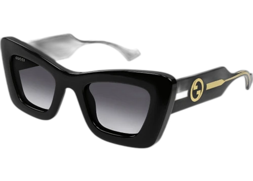 Gucci Cat Eye Sunglasses Black (GG1552S 001)