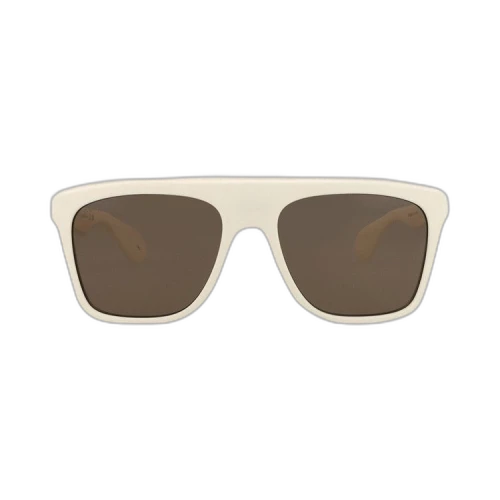 Gucci Square Sunglasses White/Brown (GG1570S-003)
