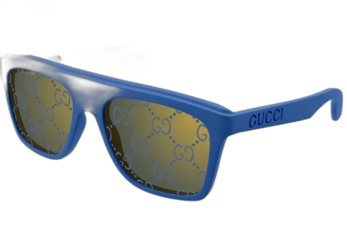 Gucci Square Logo Frame Sunglasses Blue (GG1570S-004)