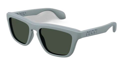 Gucci Square Frame Sunglasses Dusty Light Blue/Green (GG1571S-003-FR)