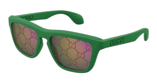 Gucci Square Logo Frame Sunglasses Green/Blue (GG1571S-004)