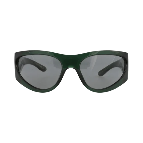 Gucci Shield-Frame Injection Sunglasses Green Green Grey (GG1575S-30014846-003)