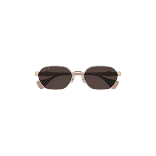 Gucci Sunglass Woman Metal 'Shiny Rose Gold'