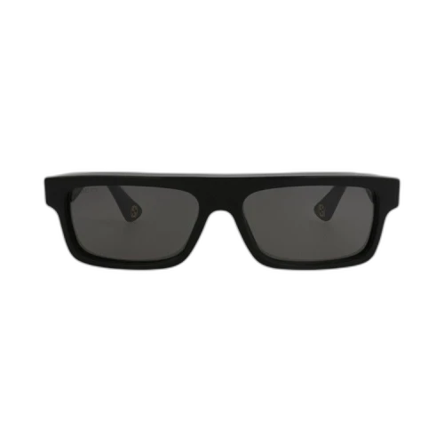 Gucci Square Sunglasses 'Black/Grey'