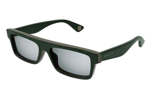 Gucci Square Frame Sunglasses Green/Green (GG1616S-003-57)