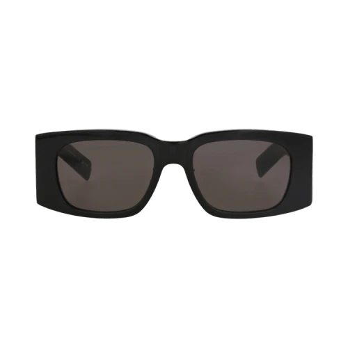 Gucci Square-Frame Recycled Acetate Sunglasses 'Black Black Grey'