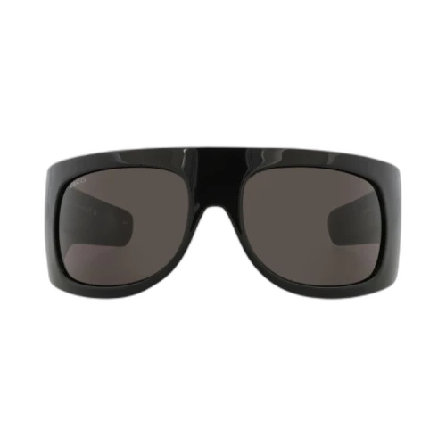 Gucci Shield Injection Sunglasses 'Black/Grey'