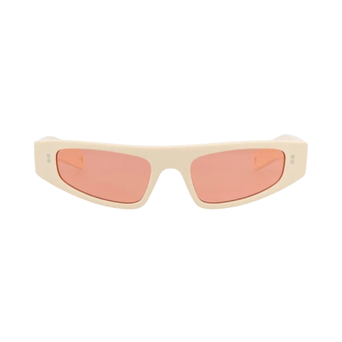 Gucci Cat Eye-Frame Recycled Acetate Sunglasses 'Ivory Red'