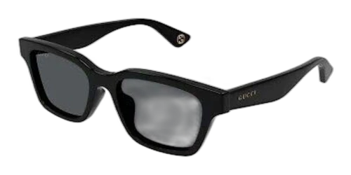 Gucci Square Frame Sunglasses Black/Black (GG1641SA-001-53)