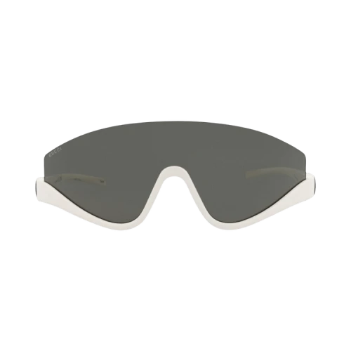 Gucci Shield-Frame Injection Sunglasses White White Grey (GG1650S-30015328-007)
