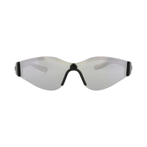 Gucci Shield-Frame Injection Sunglasses Black Black Silver (GG1651S-30015329-004)
