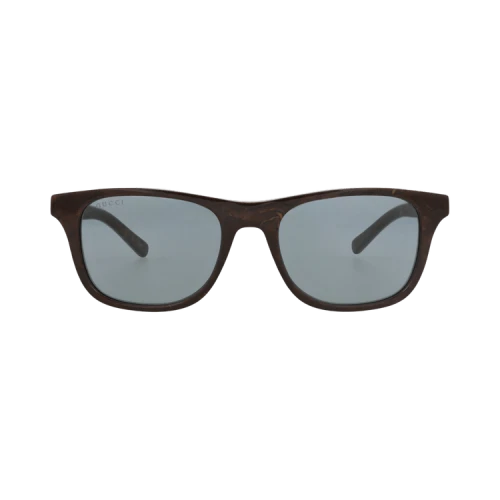 Gucci Square-Frame Recycled Acetate Sunglasses 'Brown Brown Grey'