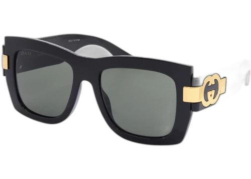 Gucci Square Sunglasses Black Grey (GG1688S-001-FR)
