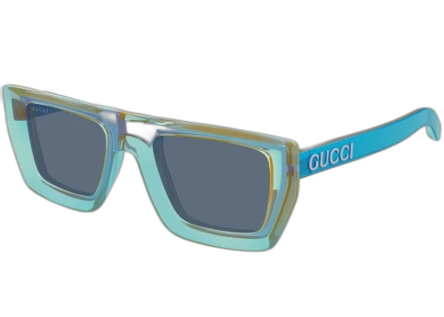 Gucci Flat Top Sunglasses Blue (GG1723S-003-51)