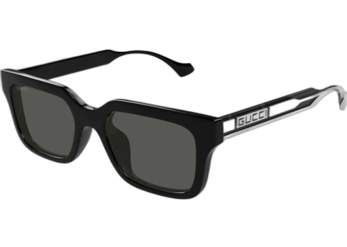 Gucci Square Sunglasses Black Grey (GG1732SK-001-55)