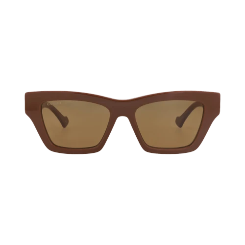 Gucci Cat Eye-Frame Recycled Acetate Sunglasses 'Brown Brown Brown'