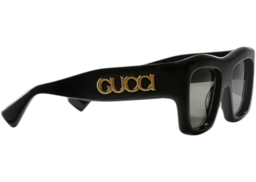 Gucci Square Sunglasses Black Grey (GG1772S-001-52)