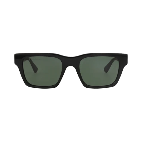Gucci Square-Frame Recycled Acetate Sunglasses 'Black Black Green'