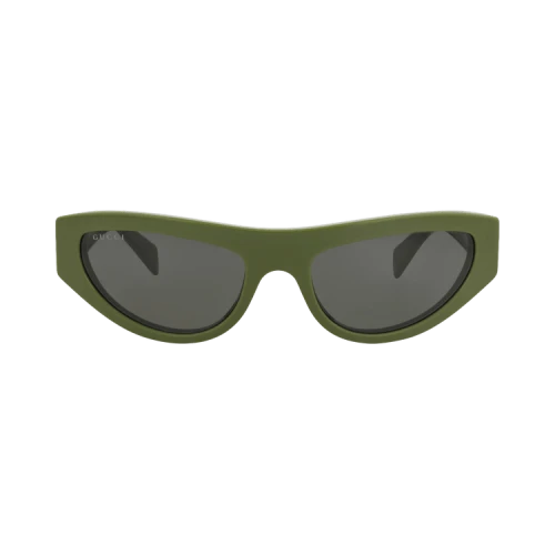 Gucci Cat Eye-Frame Recycled Acetate Sunglasses 'Green Green Grey'