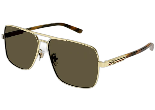 Gucci Square Sunglasses Gold (GG_1289S_002)