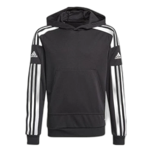 (GS) adidas Squadra 21 Hoodie Asia Sizing 'Black White'