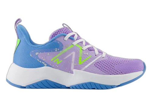 New Balance Rave Run v2 Lilac Glo Sky Blue Pixel Green (GS)