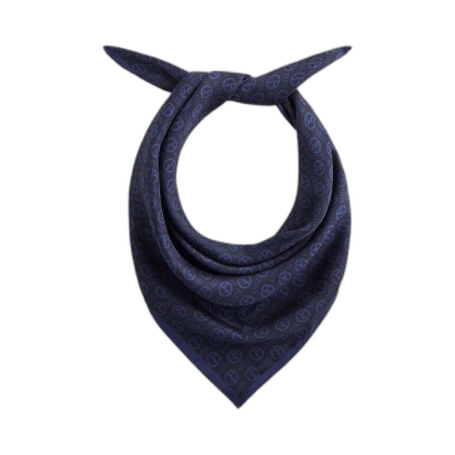 Kith x Giorgio Armani Monogram Bandana Nocturnal