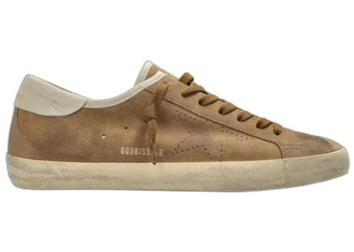 Golden Goose Super-Star Suede Tobacco Cream