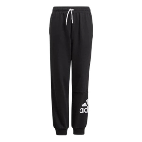 (GS) adidas Essentials French Terry Pants Asia Sizing 'Black White'