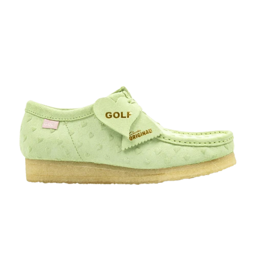Golf Wang x Clarks Wallabee 'Light Green'