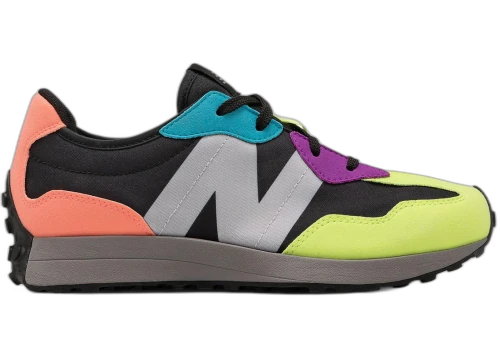 New Balance 327 Black Paradise Pink Black (GS)