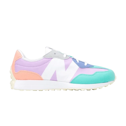 New Balance 327 Big Kid Wide 'Dark Violet Glow Summer Jade'