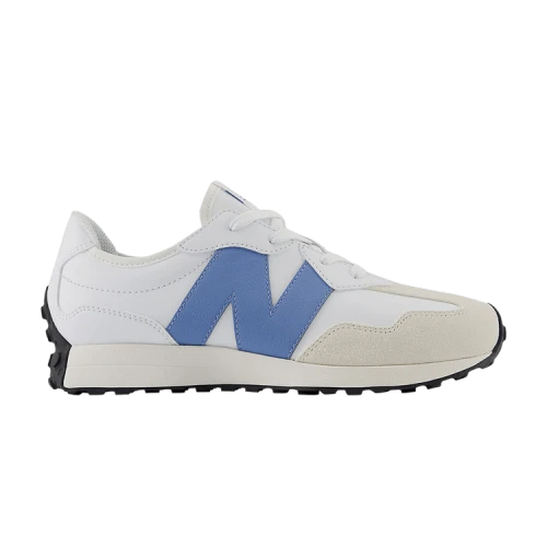 New Balance 327 White Blue Laguna (GS)
