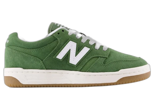 New Balance B480 Lace White Dark Alpine Green (GS)