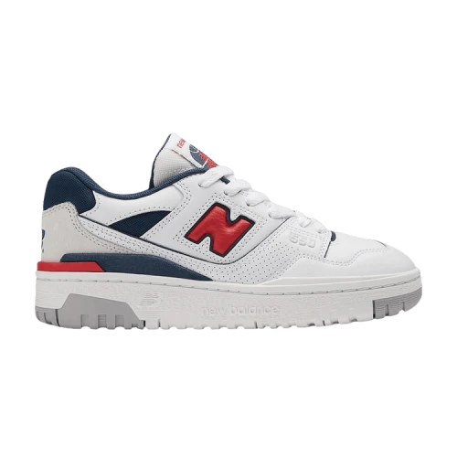 New Balance 550 White True Red (GS)