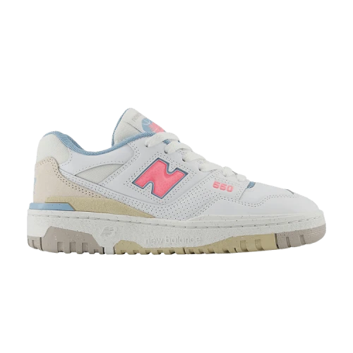 New Balance 550 White Ultra Pink (GS)