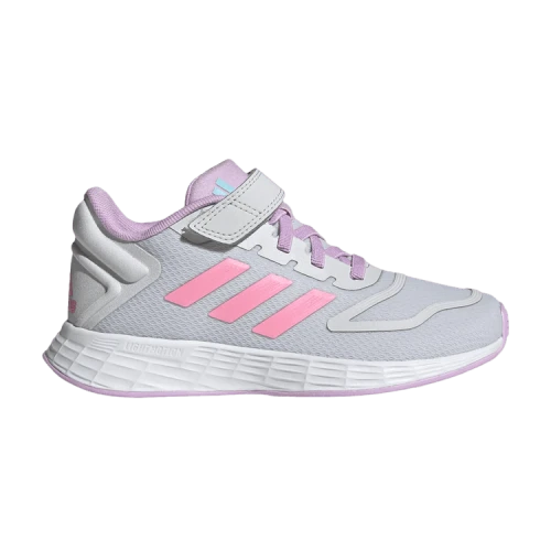 adidas Duramo 10 Elastic Lace J 'Dash Grey Beam Pink'
