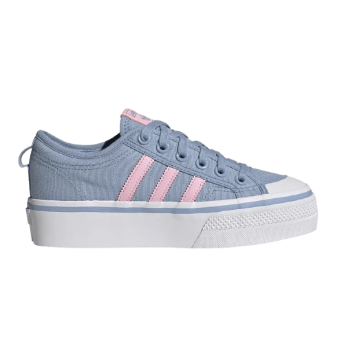 Adidas Nizza Platform 'Altered Blue Bliss Pink' (Women's)