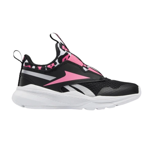 Reebok XT Sprinter Slip-On Little Kid 'Black True Pink'