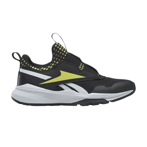 Reebok XT Sprinter Slip-On J 'Black Solar Acid Yellow'